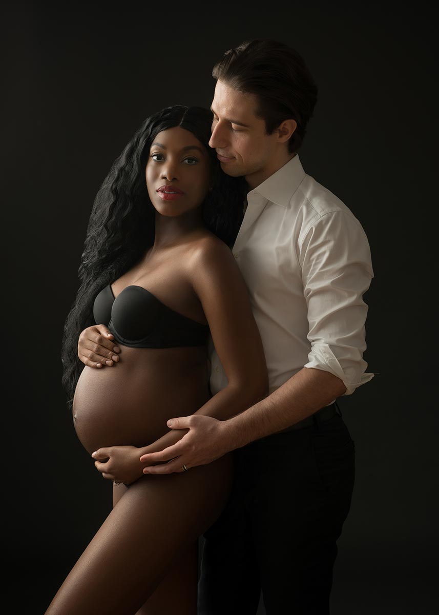 Expectant couple maternity photo nyc