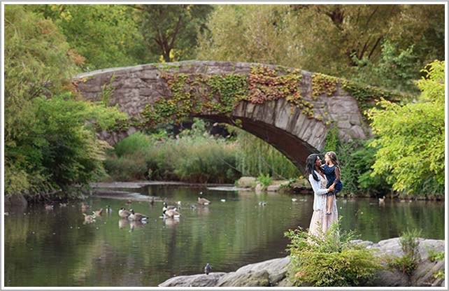 Family in Central Park