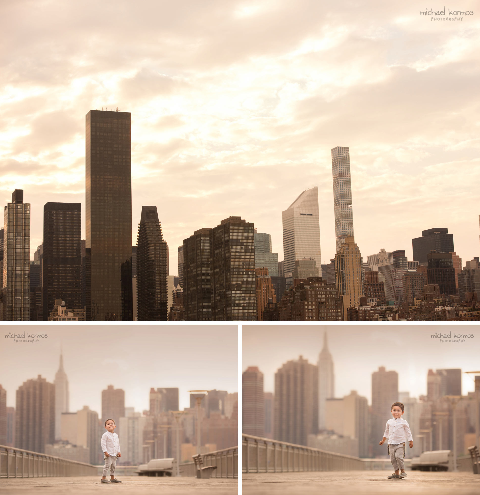 Family-Photo-Shoot-Outdoors-Gantry Plaza