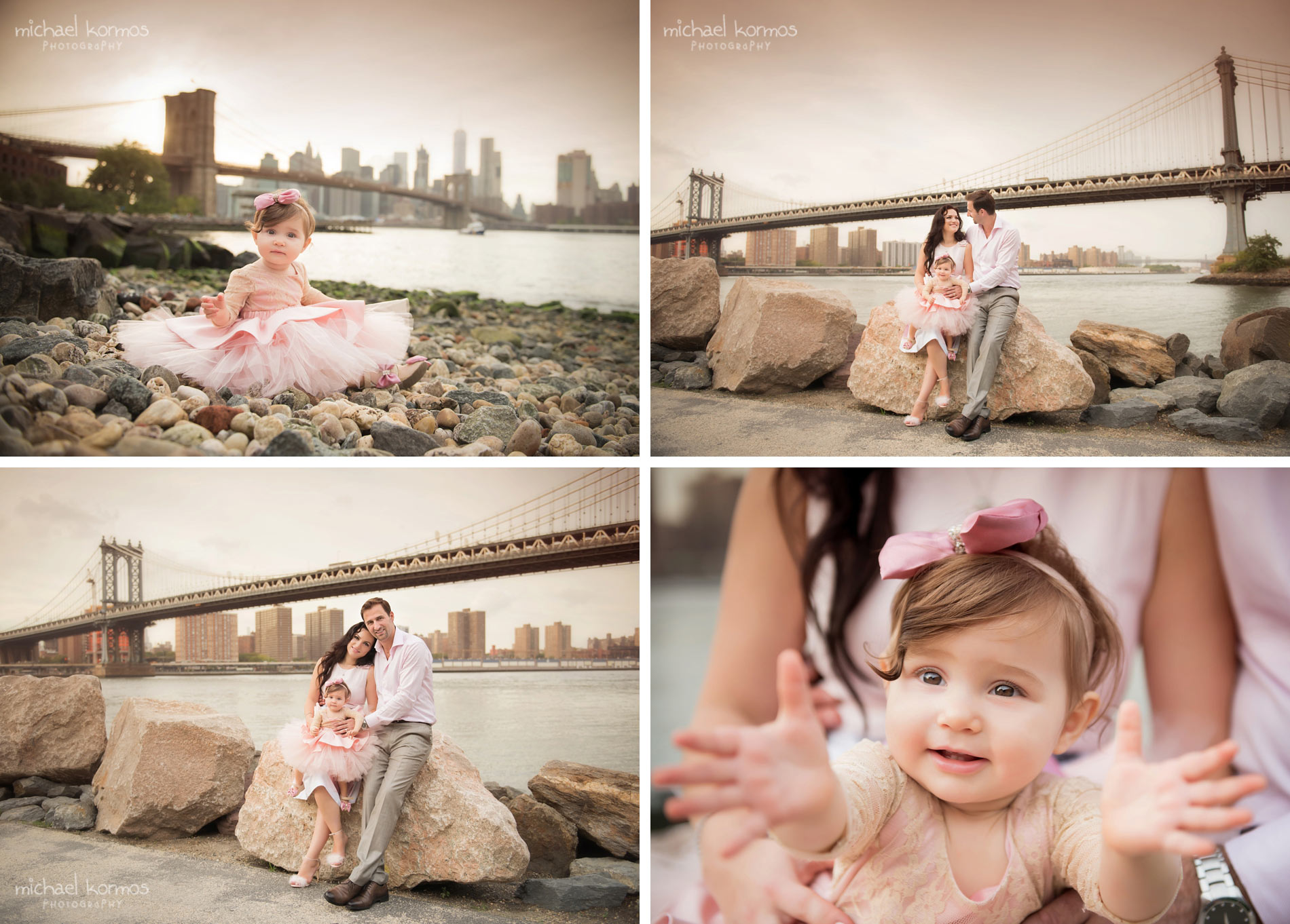 NYC DUMBO Family Photography Session