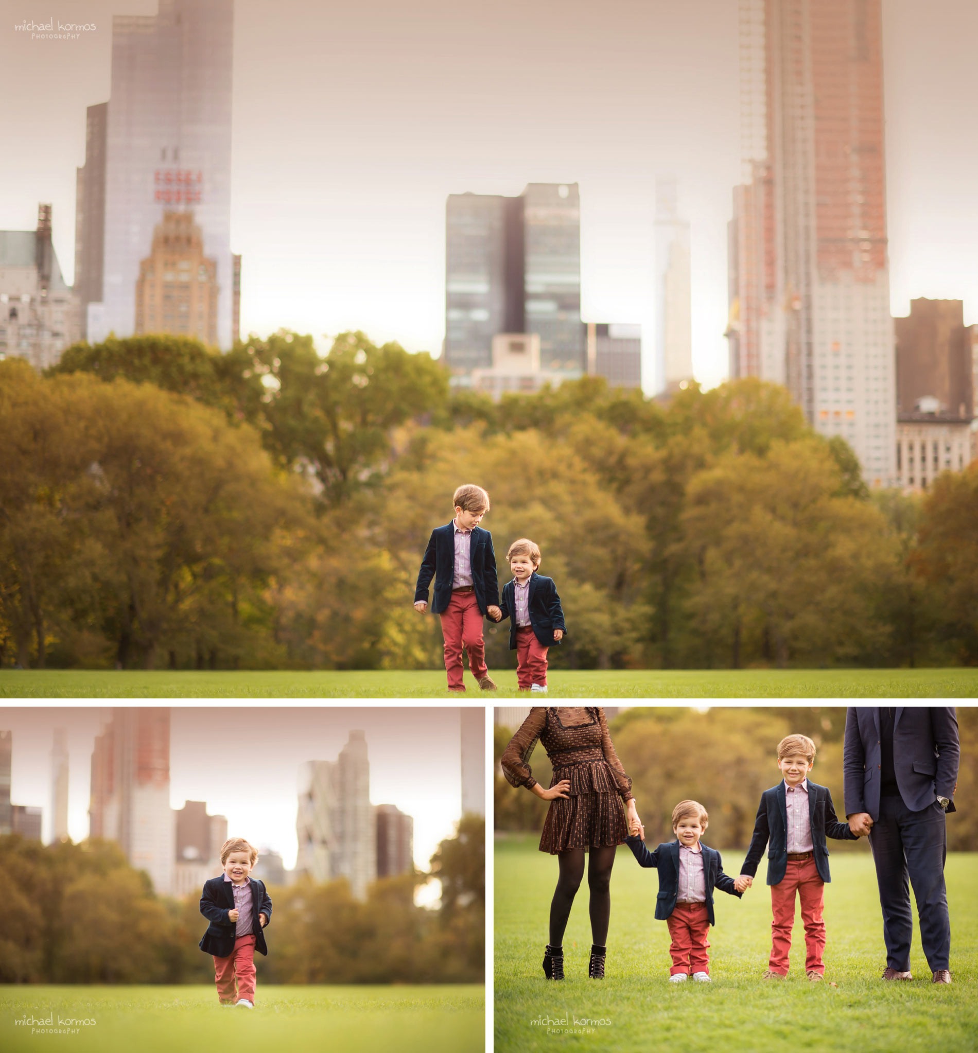 Natural NYC Central Park Family Photography