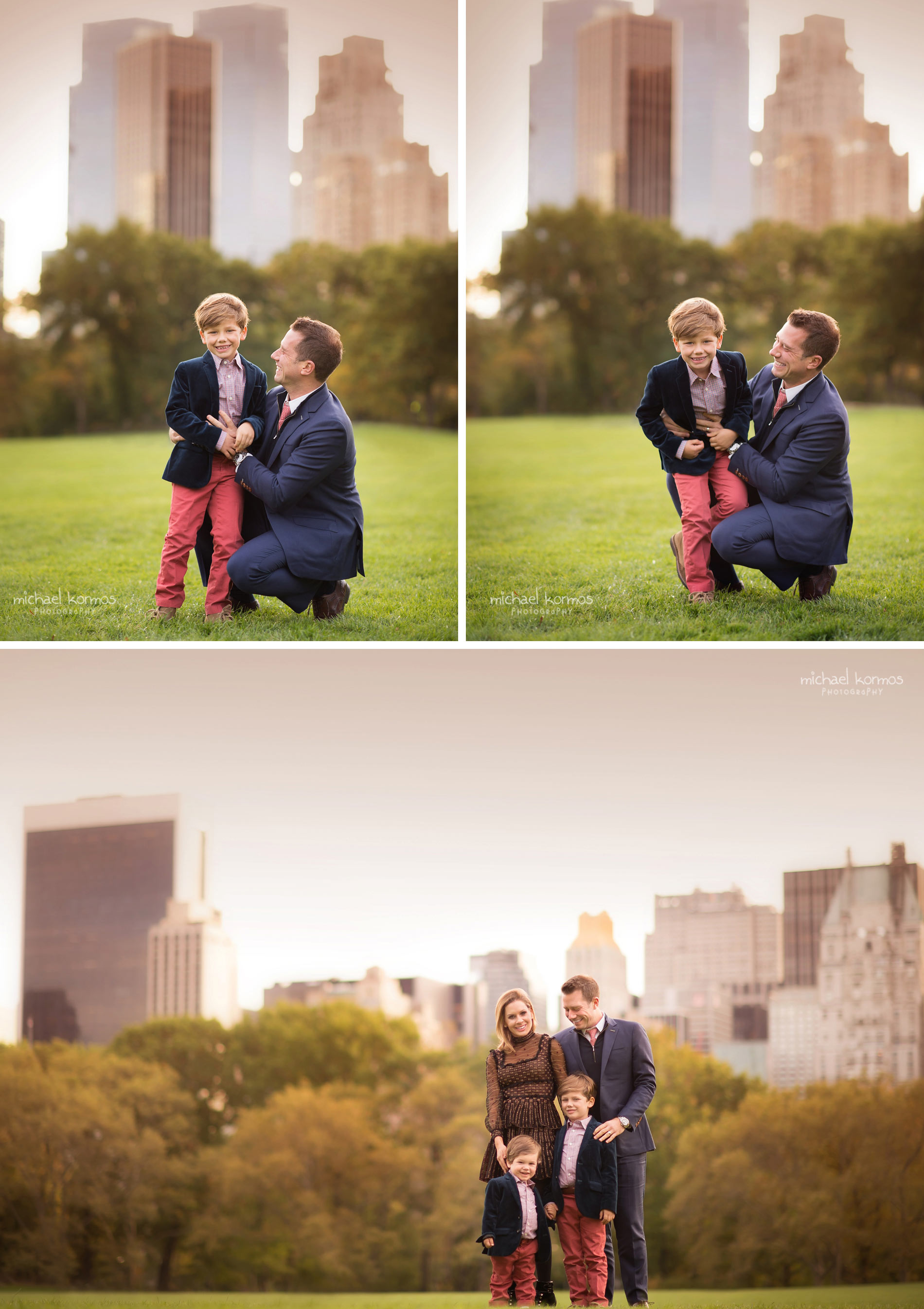 NYC Central Park Family Fall Holiday Photographer