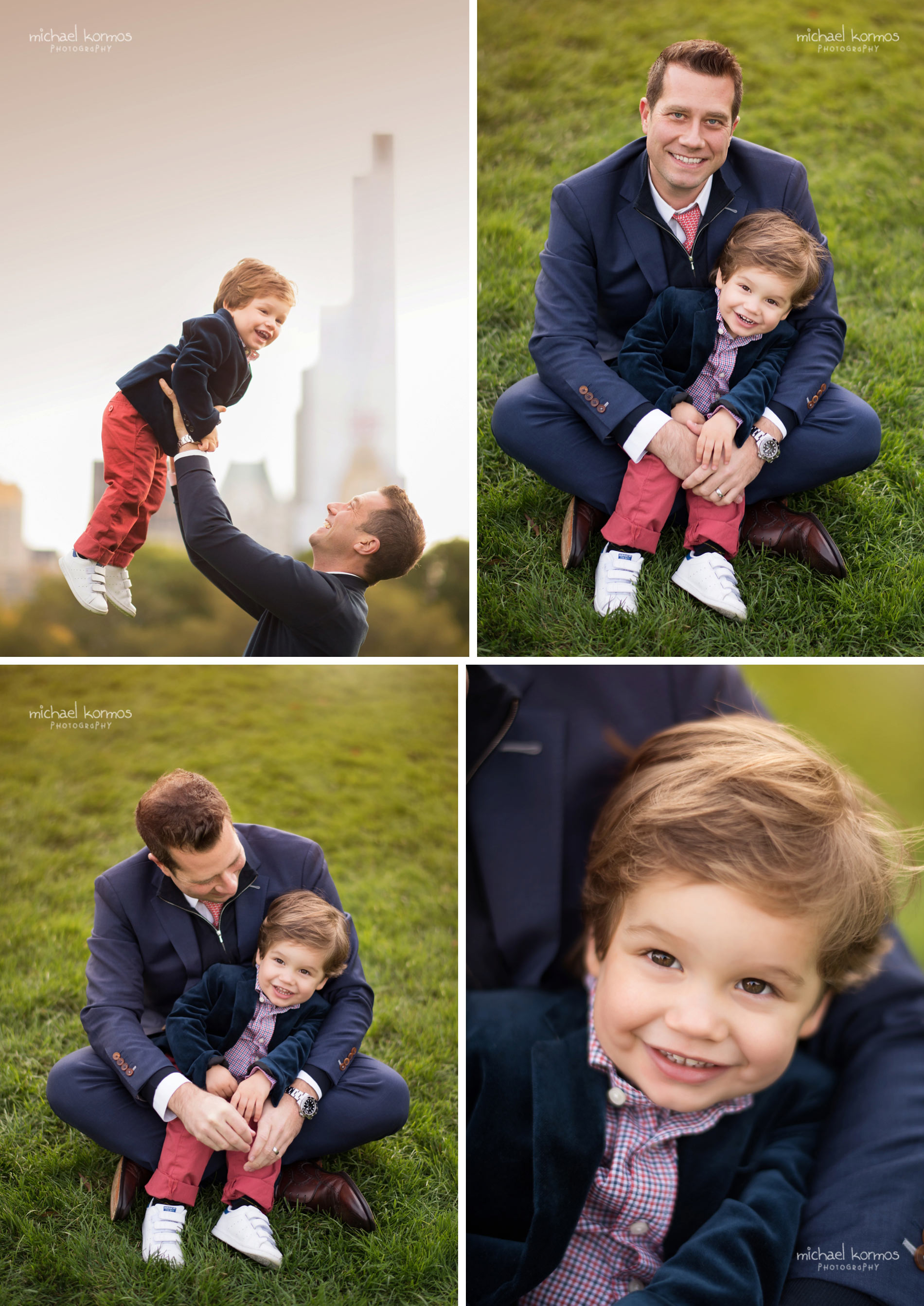 NYC Holiday Family Session Central Park