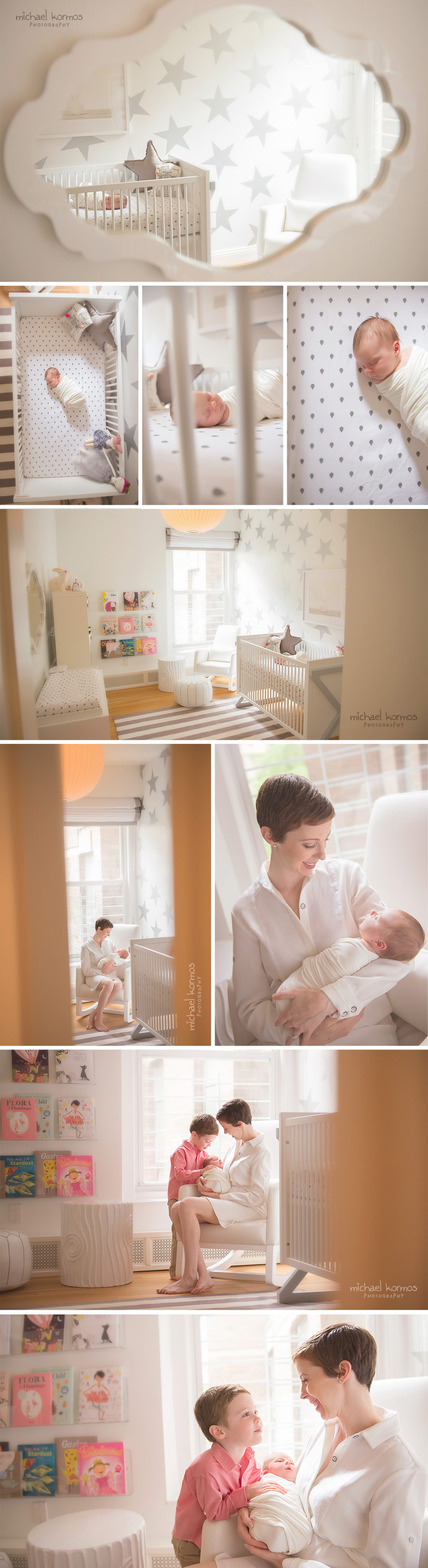 nyc home lifestyle newborn photo shoot