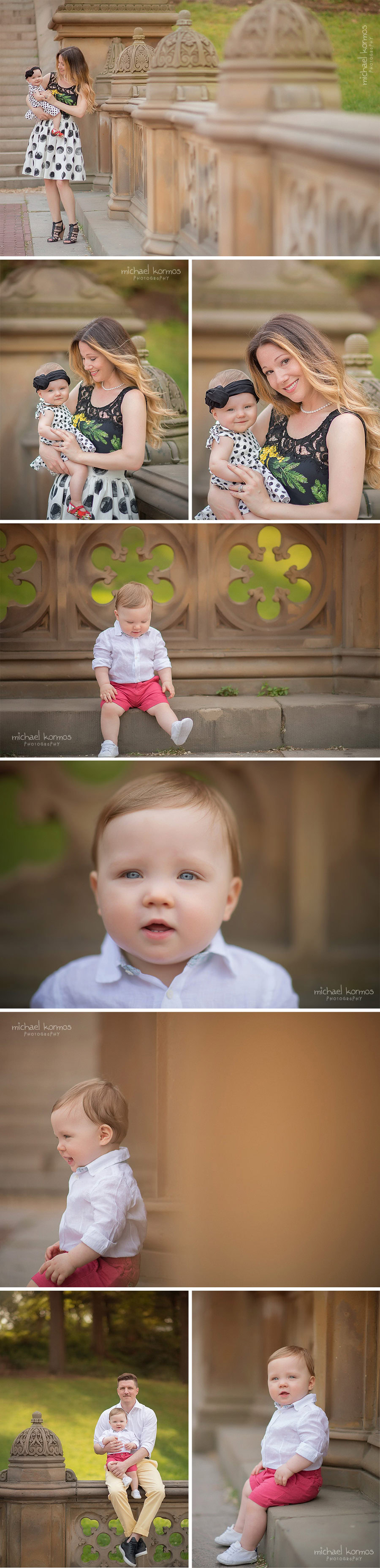 NYC best baby photographer outdoors