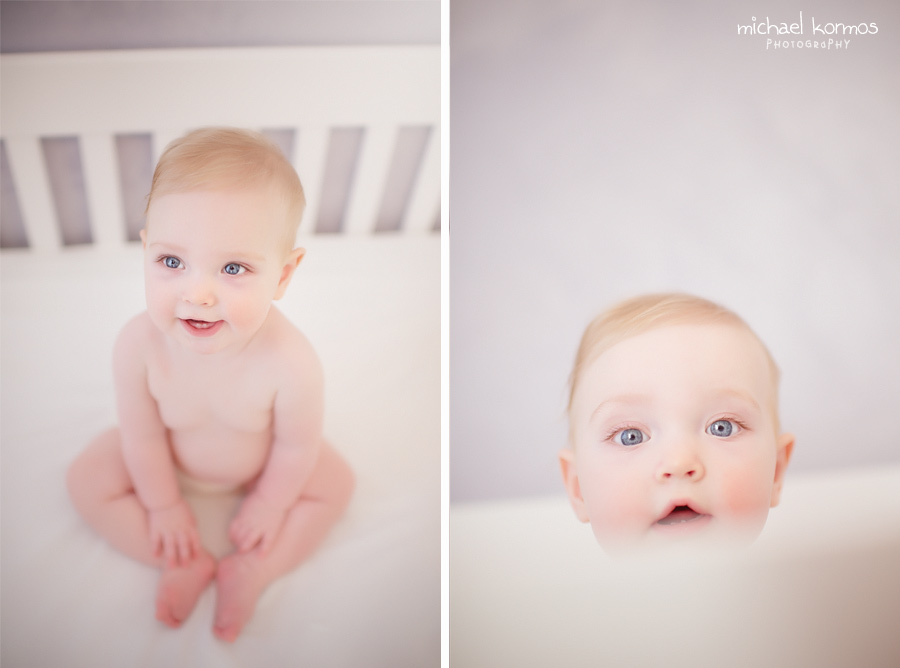 Baby captured in soft light by Michael Kormos