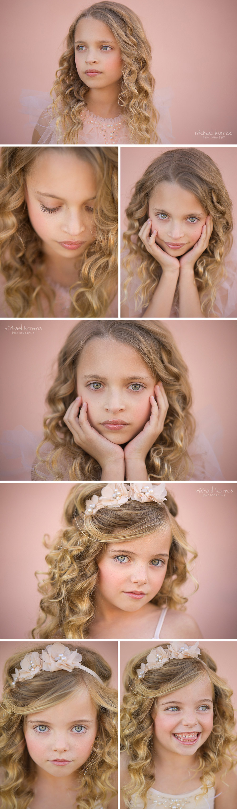 nyc child model headshot photography