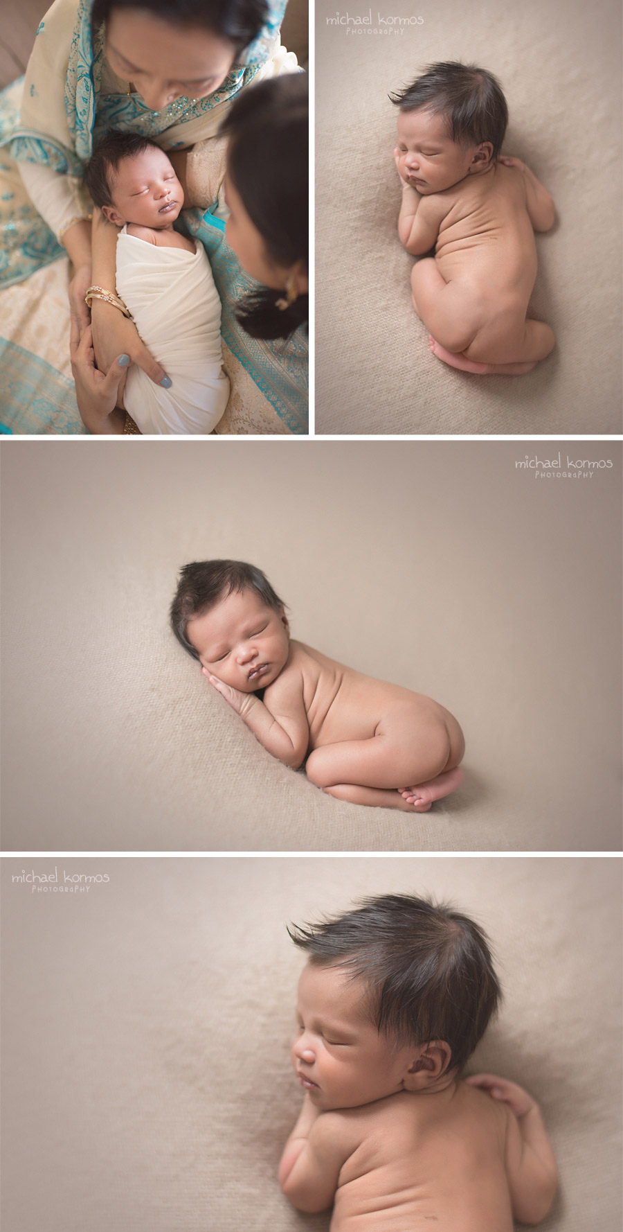in home newborn photo shoot NYC