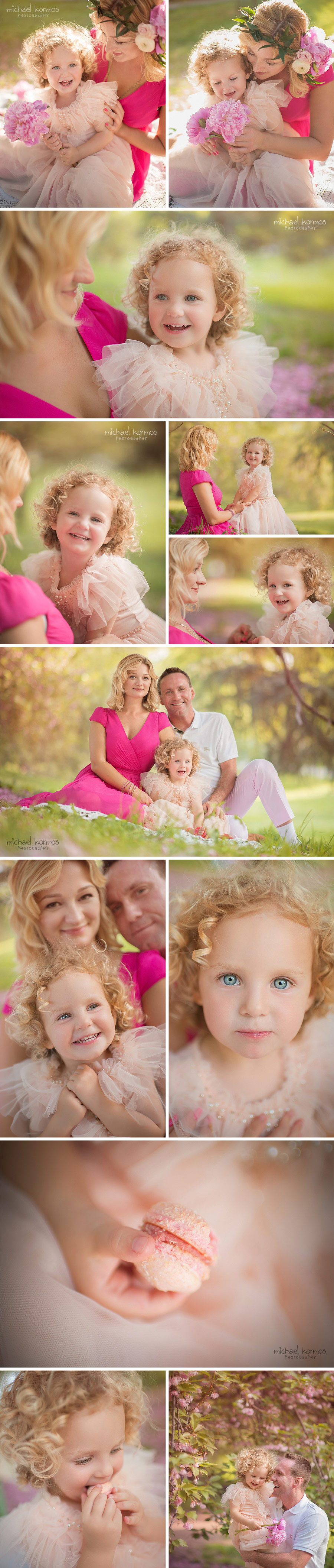 outdoors family photo shoot central park