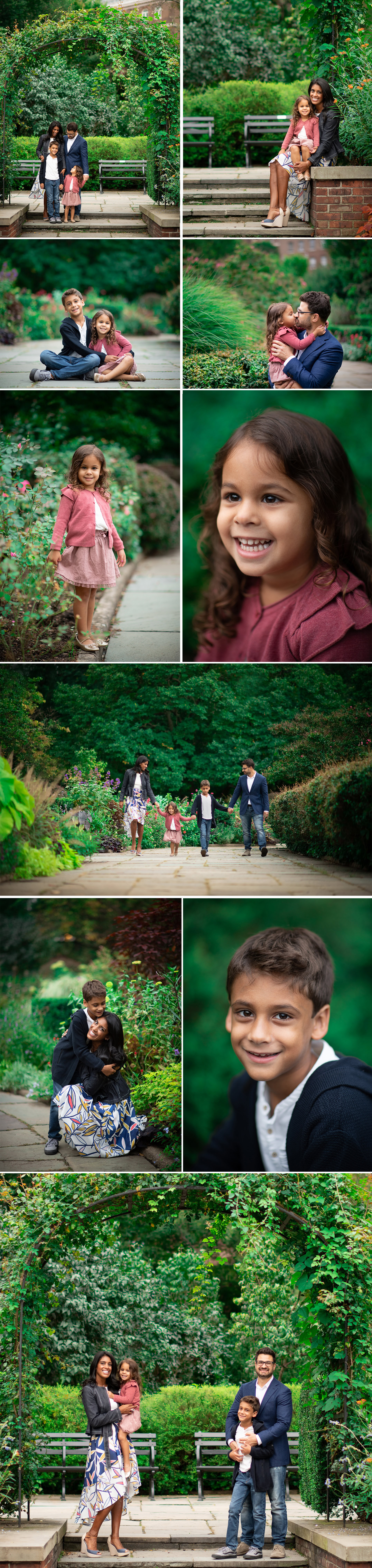 central park family photo shoot