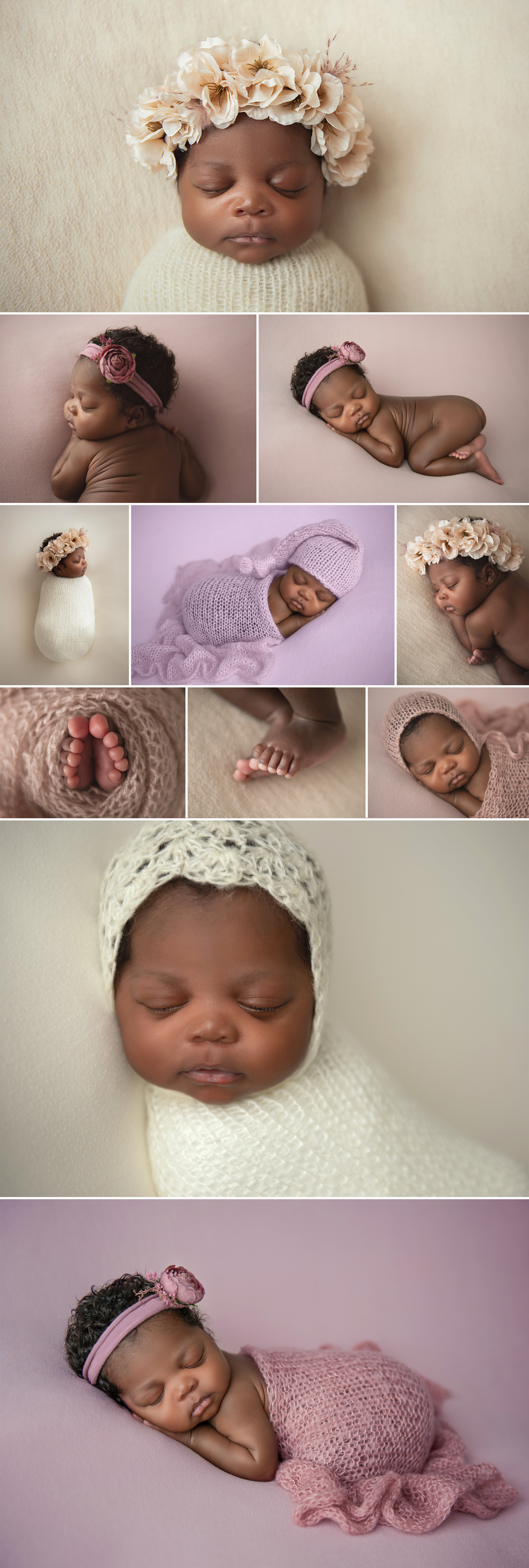 luxury manhattan nyc newborn studio photography