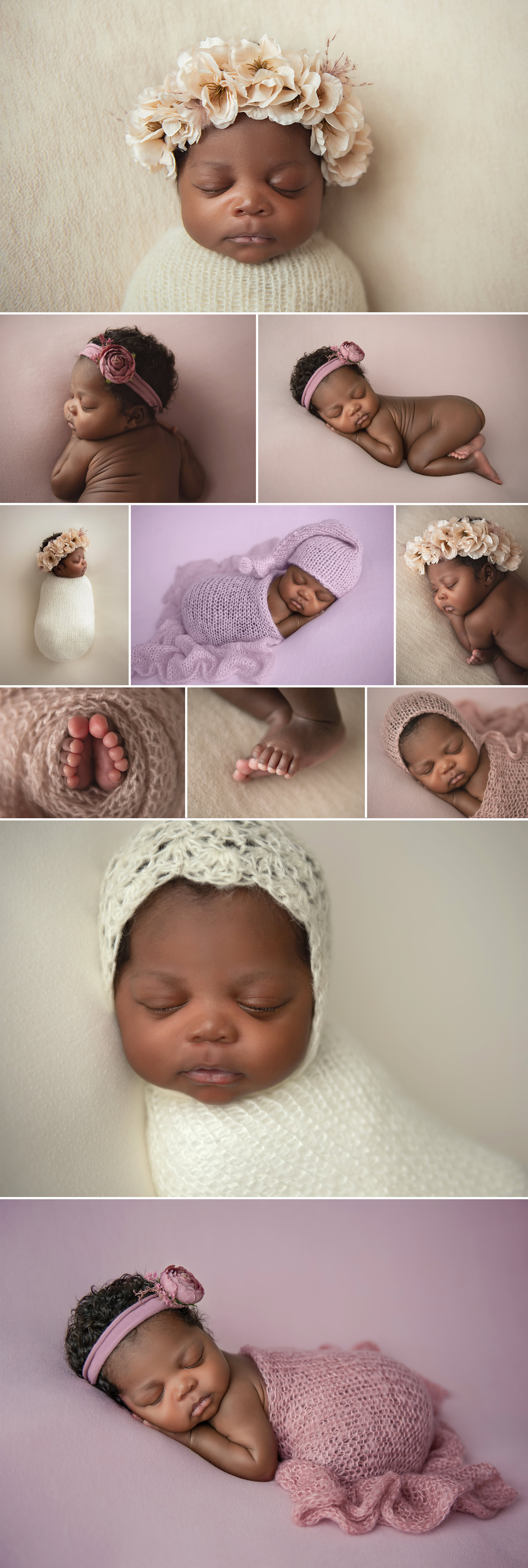 luxury manhattan nyc newborn studio photography