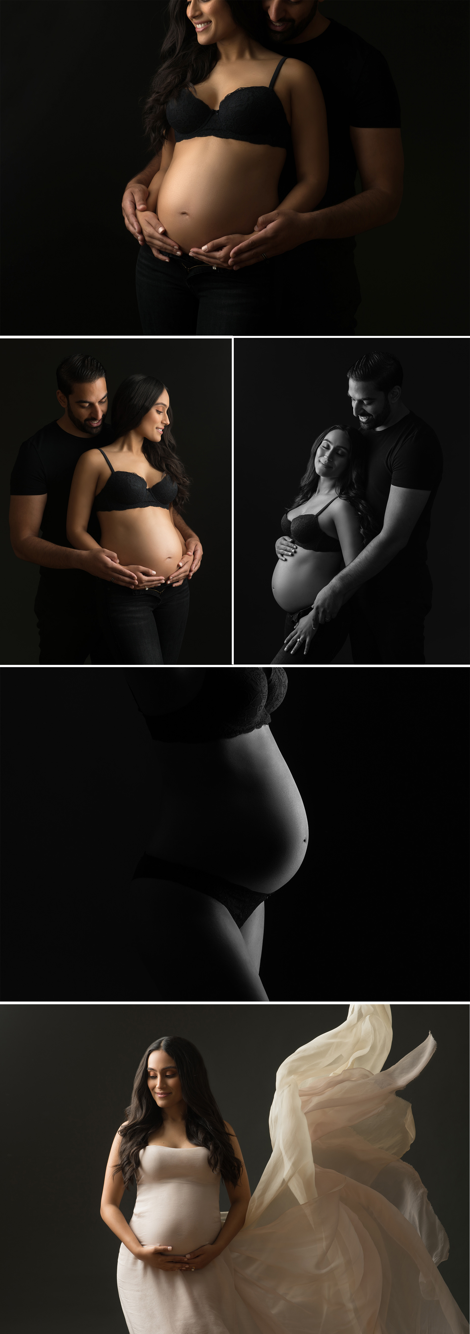 nyc fine art studio maternity photographer