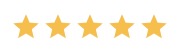 Five stars icon representing outstanding review
